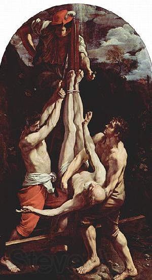 Guido Reni Kreuzigung des Hl. Petrus France oil painting art